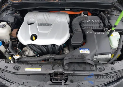 2012 Hyundai Sonata Hybrid z USA, uszkodzony, nr VIN KMHEC4A40CA031572